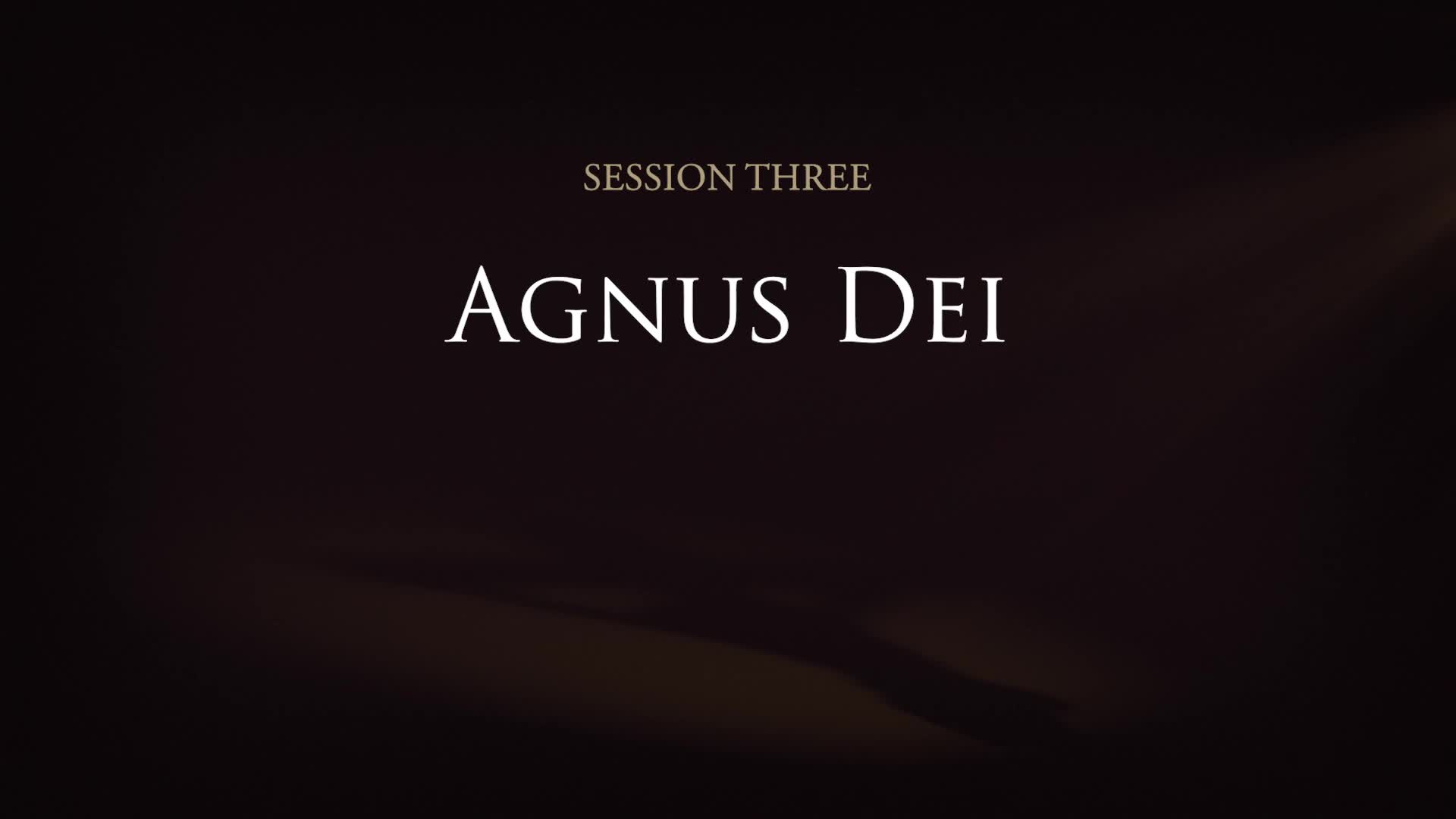 Why Did Jesus Have to Die? Session 3: Agnus Dei | Amplify Media