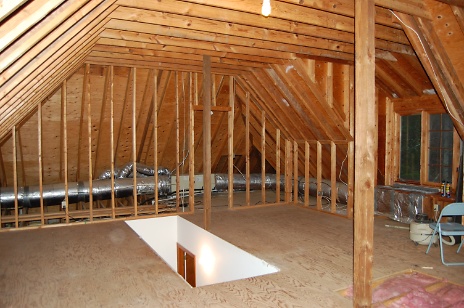  New Attic Craft Room