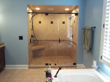  Two Person Tiled Shower