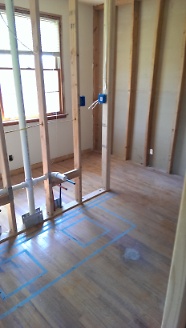 New Master Bath Plumbing Rough In