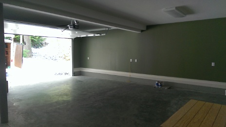 Inside Garage