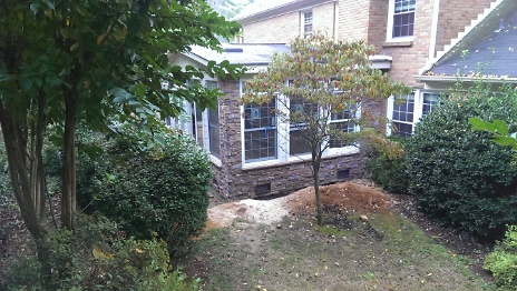 Stone Exterior Install 3