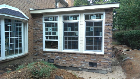 Stone Exterior Install