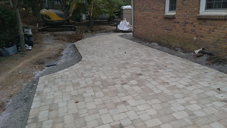 Pavers Installed 2