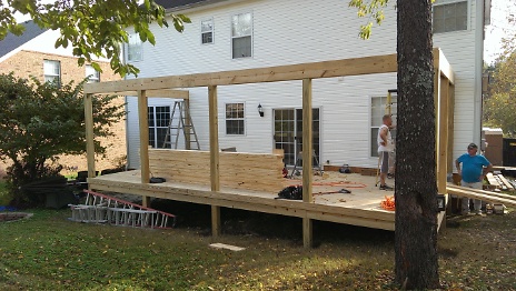 Deck Upper Rim Installed 2