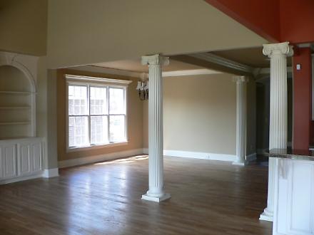Open Living Room/Dining Room