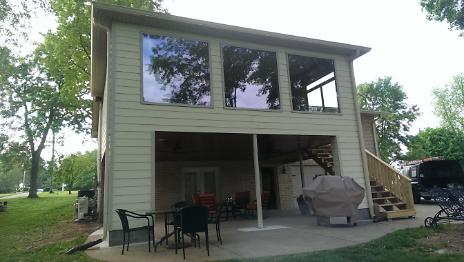 Lake Home Room and Patio Addition