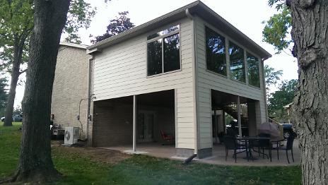Lake Home Room and Patio Addition