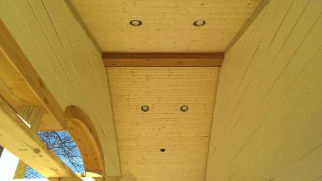 New Front Porch Ceiling
