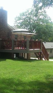 New Back Deck/Yard