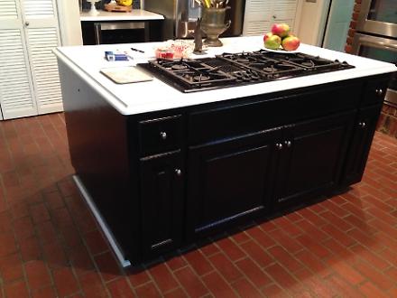 Before - Kitchen Island