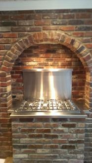 After - New Brick Stove