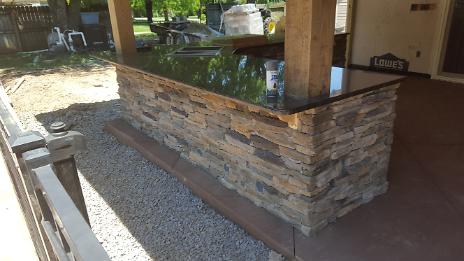 Kitchen Island Stone 