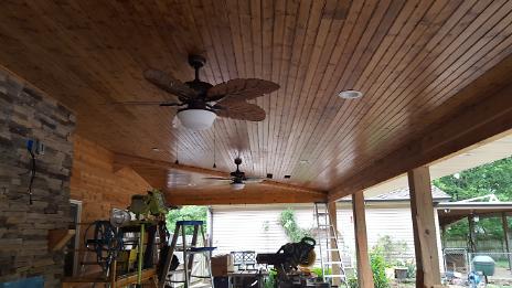 Beadboard Ceiling