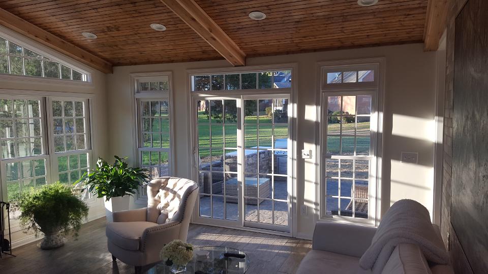 Patio doors to outside