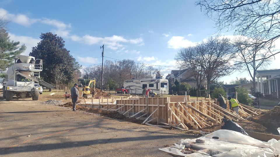 Garage Pad Formed